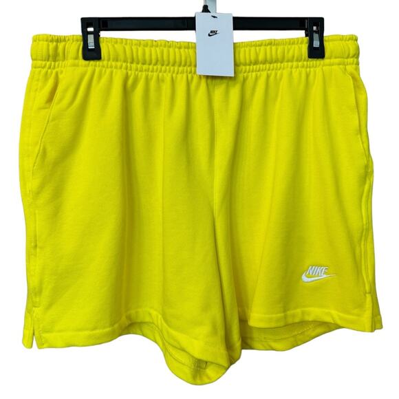 New ~ NIKE ~ Club Fleece Men's French Terry Flow Shorts Size L - Picture 3 of 7